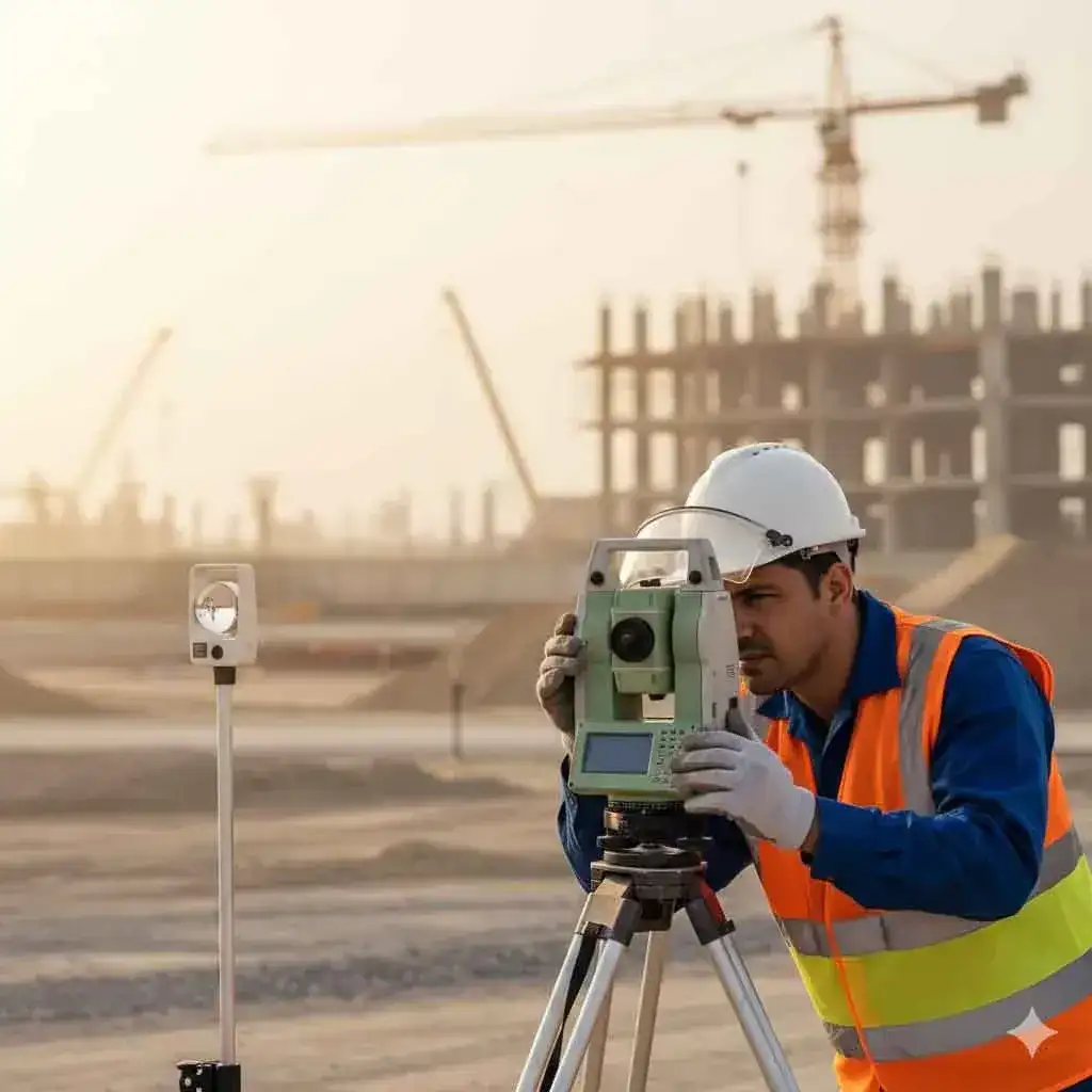 Survey accuracy and verification in the field.